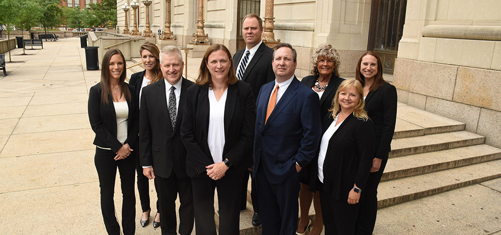 Engel & Martin, LLC Lawyers all together in one single photo 